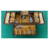 Large Jewelry Box With Jewelry