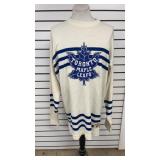 Toronto Maple Leafs Knitted Sweater, Size XXL