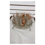 Glassware Set w/ Holder