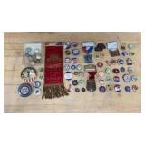 Assortment of Pins and Medals