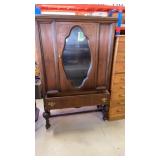 Early Walnut China Cabnet