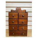 Tabletop Wooden Spice Chest