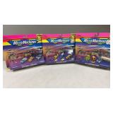 3 Gabloon Micro Machines, Mini Cars & Figures