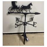 Horse and Wagon Weather Vane