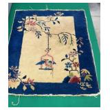 Antique Chinese  Peking Rug  34" x 26ï¿½