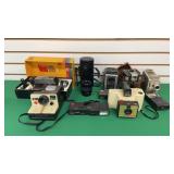 Assortment of Vintage Cameras