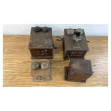 4 Telephone Ringer Boxes