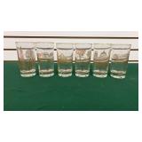 A set of 6 Drinking Glasses