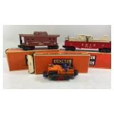 Lionel Train Cars, Caboose, Gondola, & Gang Car