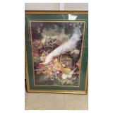 Peacock painting