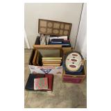 Asst. of Picture Frames & Empty Albums