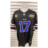 NFL Buffalo Bills, Josh Allen #17 Black Jersey