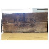 Planit Jr. Wooden Agricultural Crate
