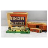 Lionel Operating Cattle Car Set w/ Original Boxes