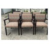 6 Cushioned Chairs