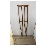 Wooden Crutches