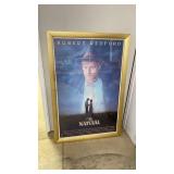 The Natural by Robert Redford Framed Poster