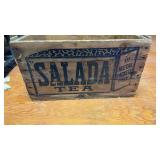 Salada Tea Crate *missing bottom board