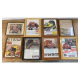 8 Framed Truck Photos