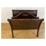 Wood Magazine Holder