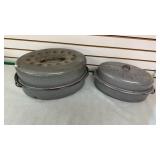 2- Gray Granite Roasters