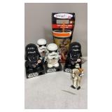 Star Wars Candy Dispensers, Cup, & Figure