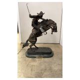 Fredric Remington Bronco Buster Statue