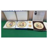 3- Hummel 7"  Plates