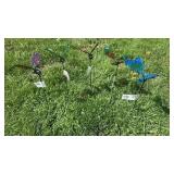 5 15" Decretive Garden/Pot Stakes