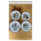 Plate Hanger with Matching Bird Plates