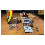 Assortment of 4th of July and Japanese Decorations