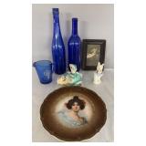 Shirley Temple Pitcher, Germany Plate, Figurine