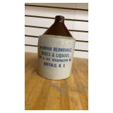 Stoneware Wines &Liquors  Jug