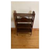 Oak 4 Tier Book Shelf, 21"w x 33ï¿½h x 10ï¿½d