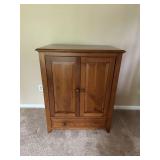 Pine TV Cabinet, 36"w x 45"h x 23"d
