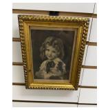 Engraved Framed Print- Gracieï¿½s Pet by Illman Bros