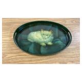 Painted Cat Serving Tray