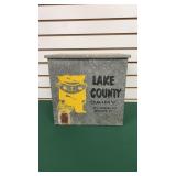 Lake Country Steel Milk Box