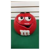 Red M&M Cookie Jar