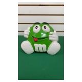 Green M&M Cookie Jar