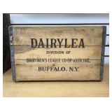 Dairylea Wooden Milk Crate