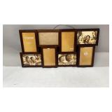 Picture Frame With 8 Slots, 24x11