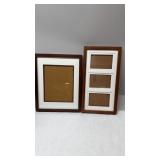 2 Matted Picture Frames, 12x15, 9x17