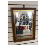 Block Tower Advertising Mirror