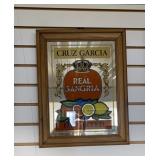 Sangria Advertisement Mirror