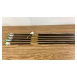 6- Gold Tip Arrows
