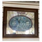 Seagrams Advertising Mirror