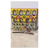 Early Tin Knock Out Shooting Gallery