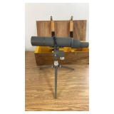 Early J Unertl 24x63 Spotting Scope with Tripod