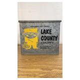 Lake County Dairy Milk Cooler